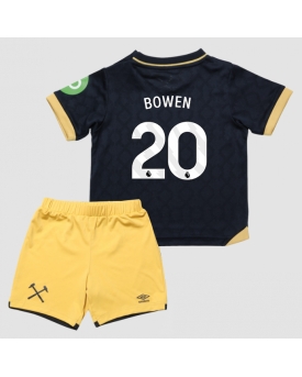 Billige Fotballdrakt West Ham United Jarrod Bowen #20 Replika Tredjedraktsett Barn 2025-26 Kortermet (med bukser)